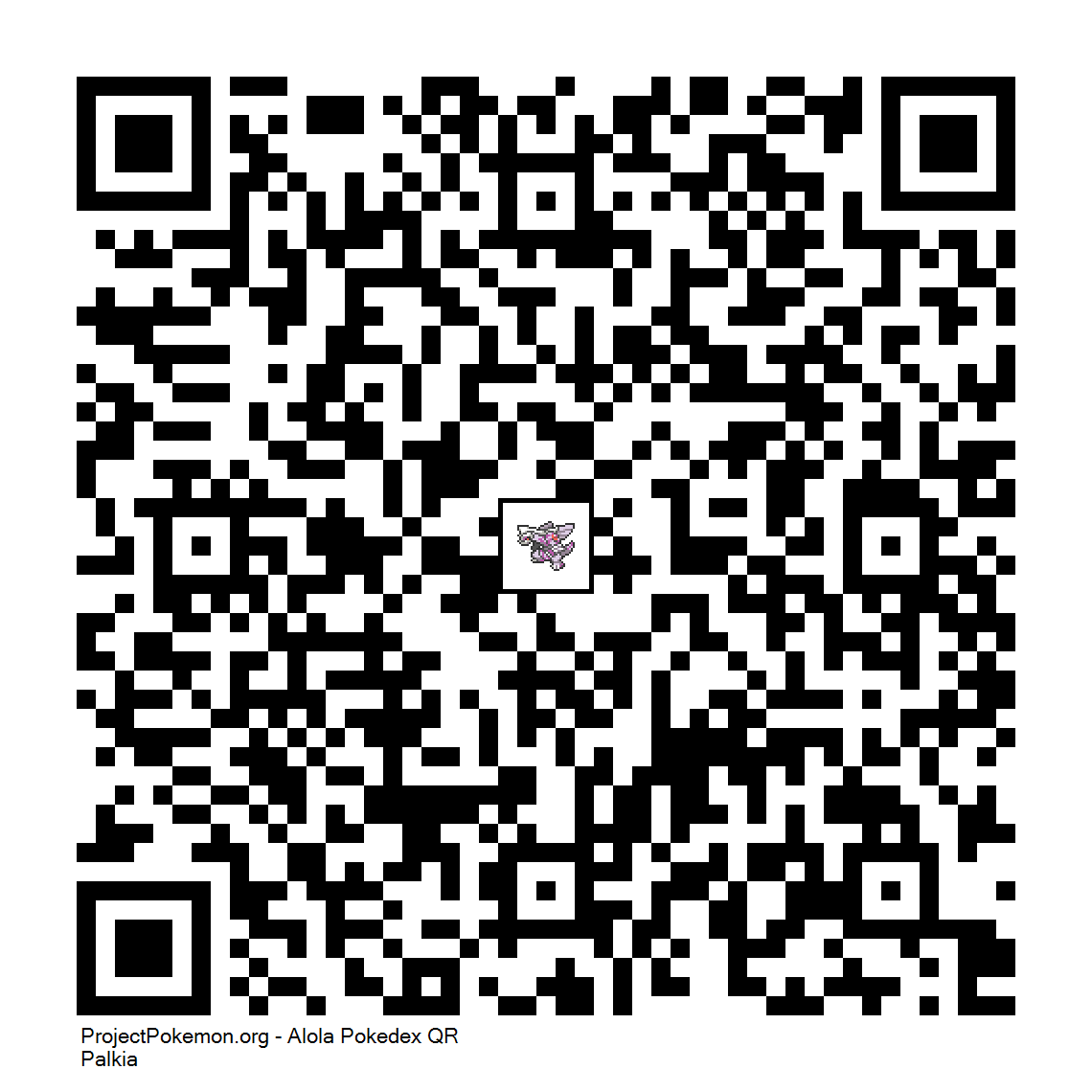 Cdigo QR de Palkia